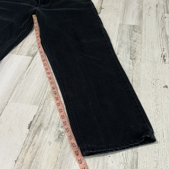 Carhartt Vintage Made In the USA Black Jeans Size 38 - Picture 8 of 8